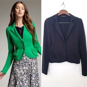 Nanette Lepore “No Contest” Ruched Pocket Blazer
